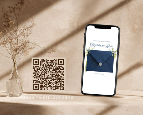 Amalfi Coast Save the Date Website Template