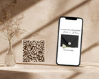 Fifth Avenue Black & White Save the Date Website Template