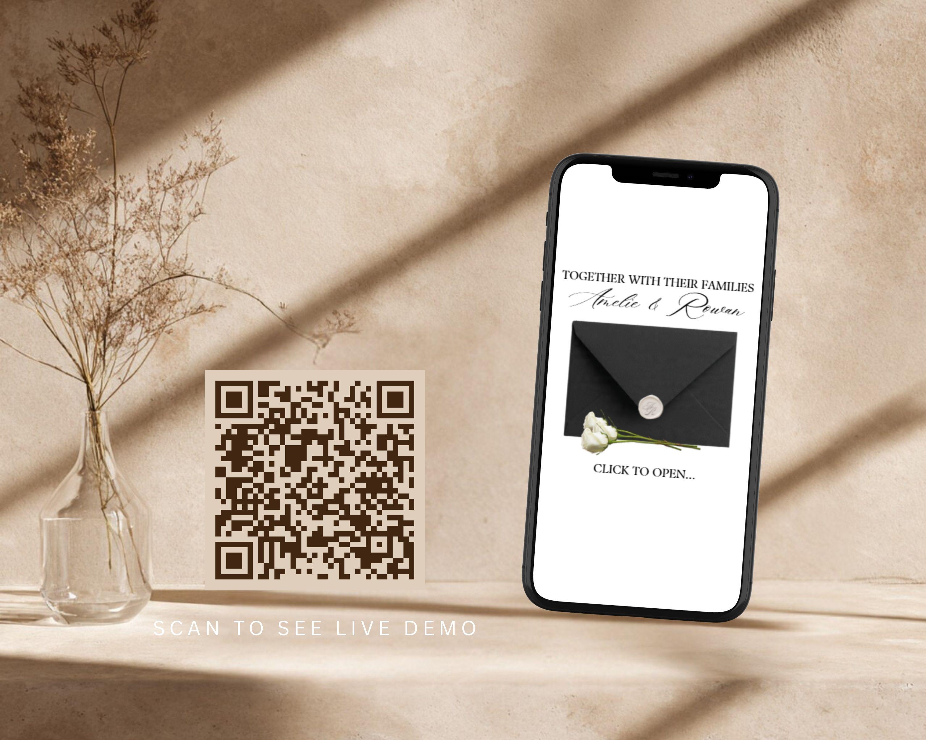 Fifth Avenue Black & White Save the Date Website Template