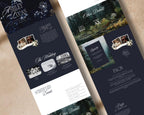 Navy & Ivory Wedding Website Template