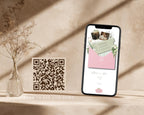 Matcha Strawberry Save the Date Website Template