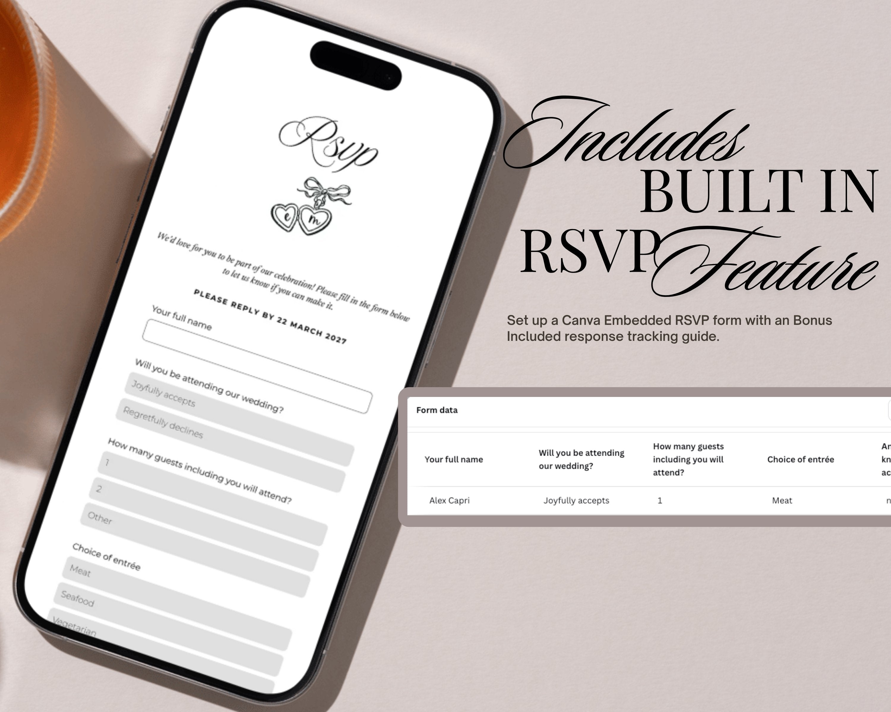 Dusty Blue French Toile Wedding Website Template preview 5